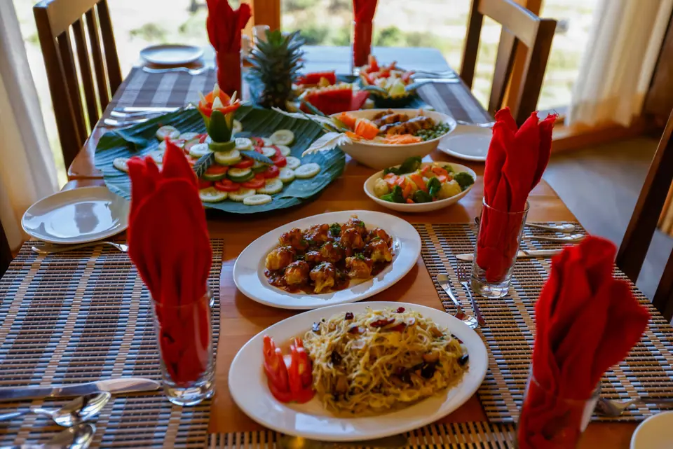 Food and services at Bhutanic Resort